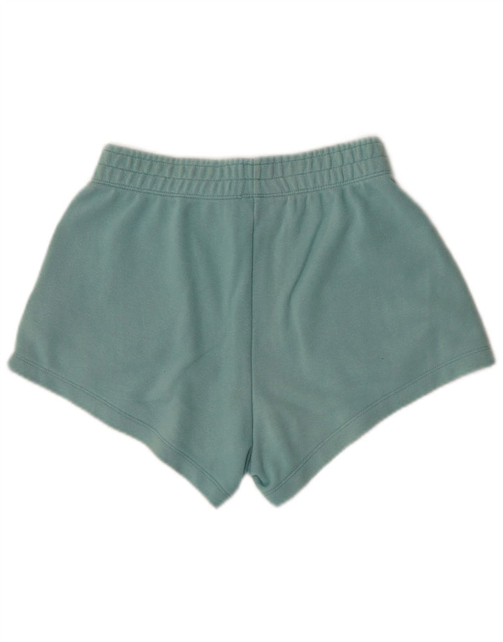 Shorts esportivos femininos Champion UK 10 pequeno turquesa
