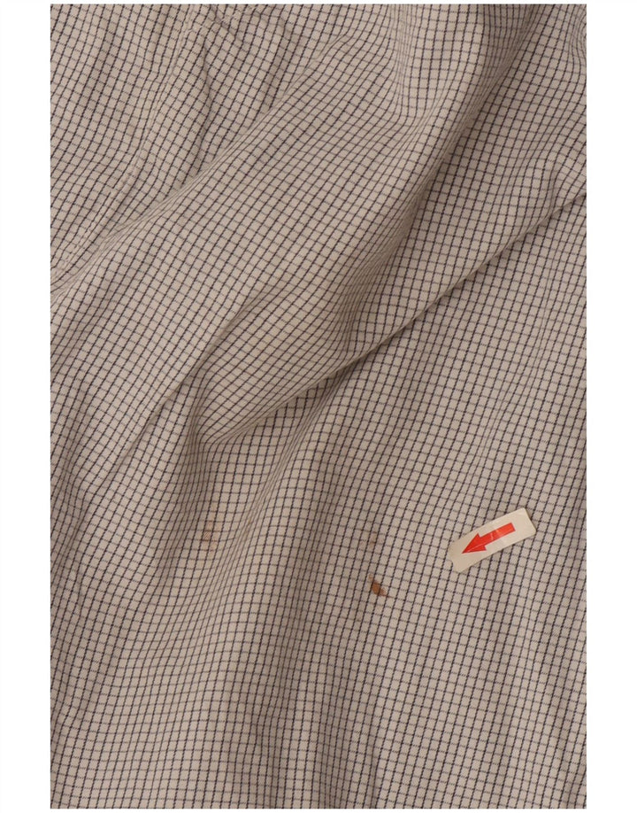 Shorts Chino Masculino Regular Fit Champion 2XL W42 Xadrez Branco