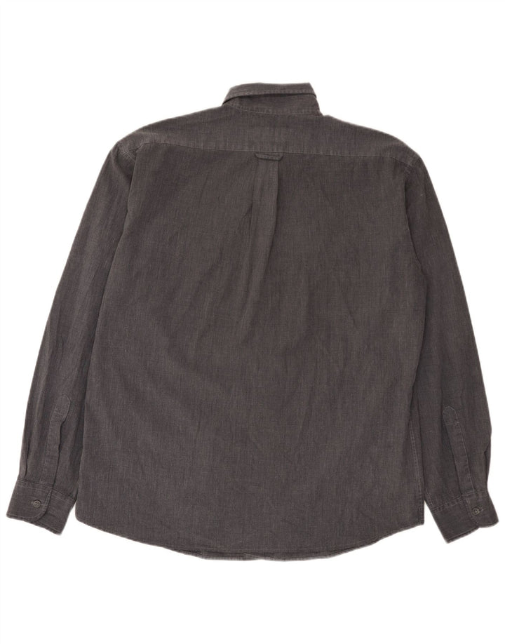 Camisa masculina Armani Jeans XL cinza poliéster
