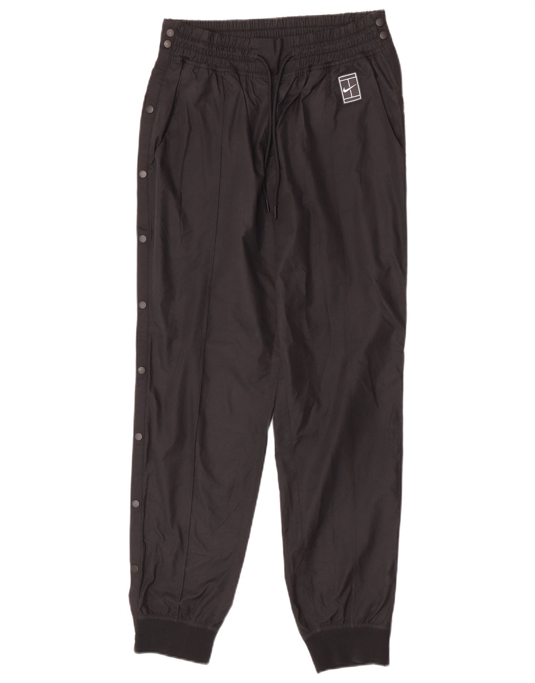Calça Nike Feminina Joggers Impermeável UK 12 Médio Preto Poliéster