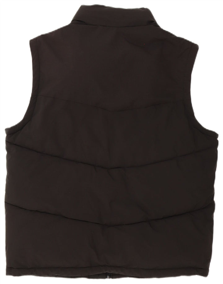 Colete acolchoado masculino Pull & Bear UK 38 poliéster preto médio