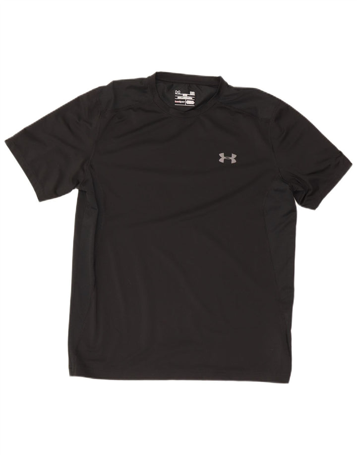 Camiseta masculina Under Armour Heat Gear grande poliéster preto