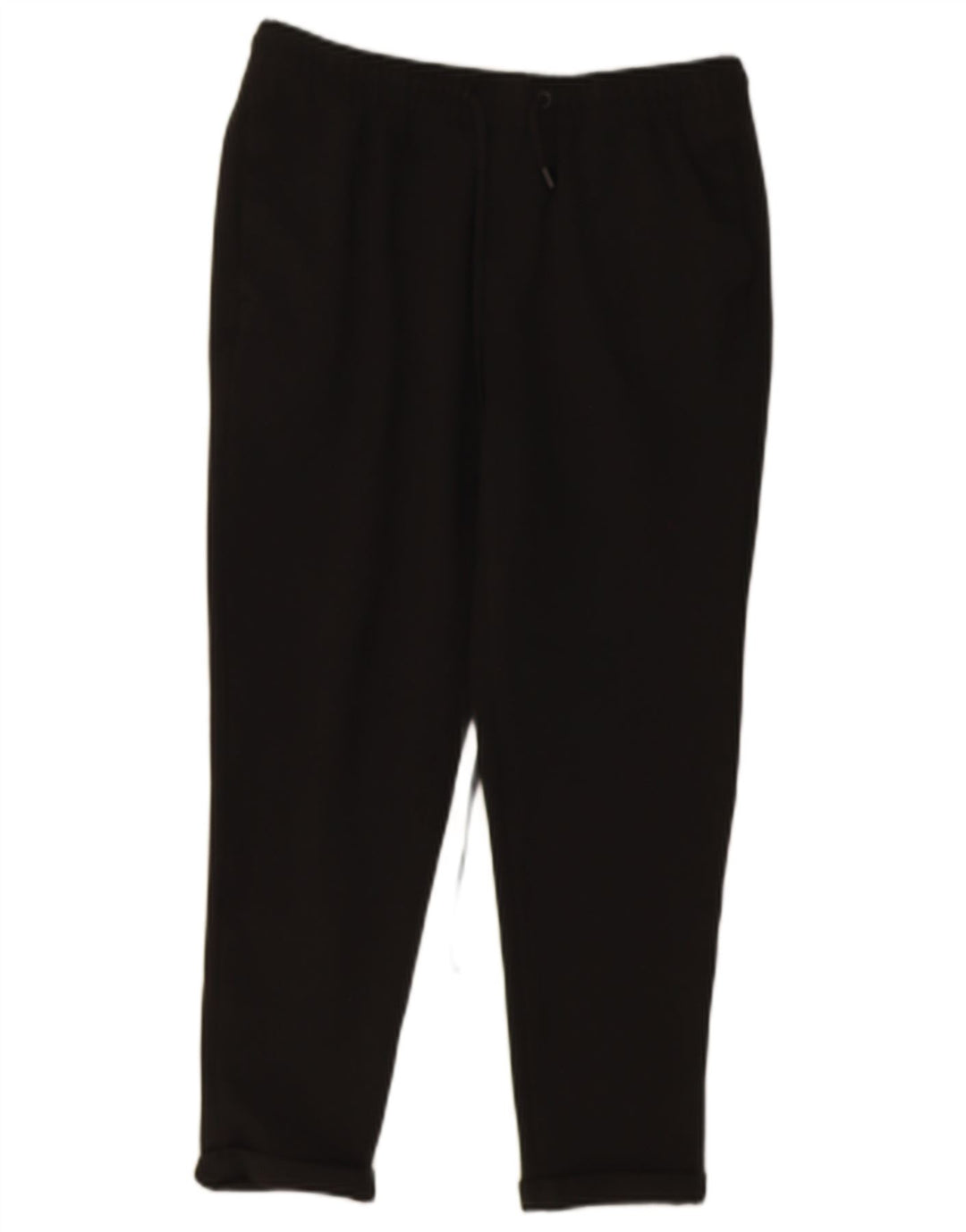 ZARA Calça feminina justa cortada média W28 L23 preta