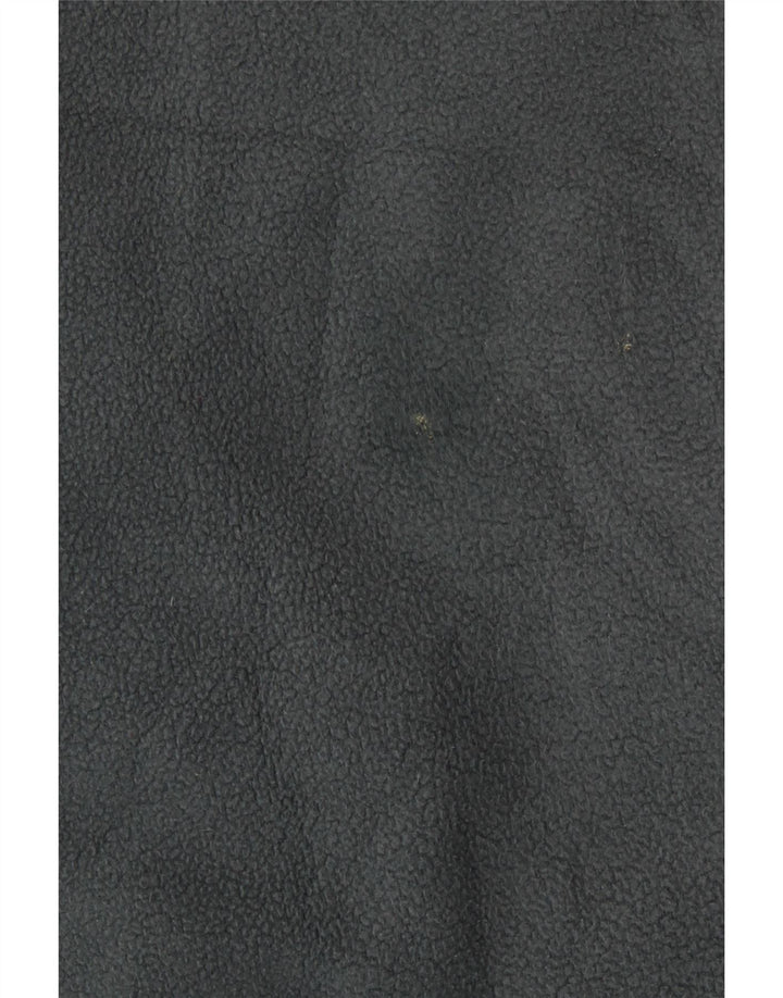 Jumper de lã masculino VINTAGE com decote em botão XL cinza Colourblock poliéster