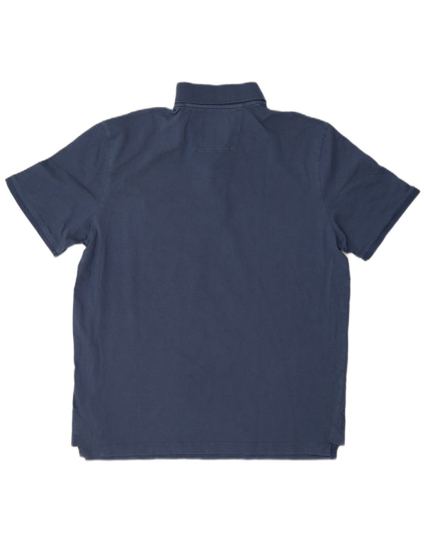 Camisa polo masculina Hugo Boss 2XL algodão azul marinho