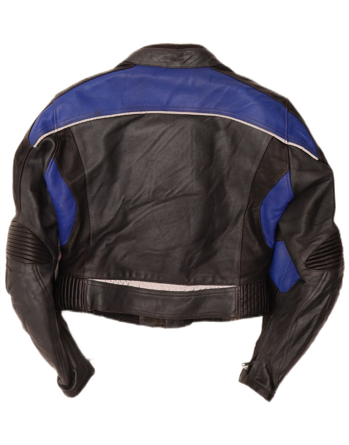 Conjunto de 2 peças de motocicleta feminina SCHUH EU 38 médio W26 L28 motociclista preto