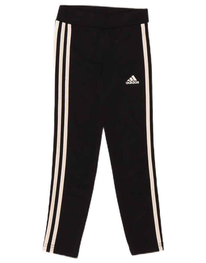 Leggings Adidas Aeroready para meninas 7-8 anos preto poliéster