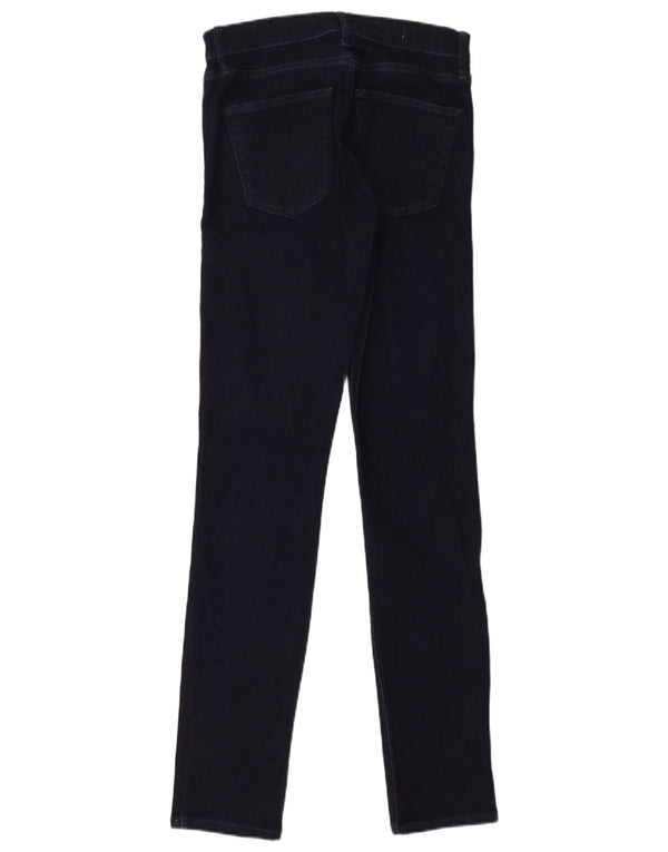 Gap Womens Slim Straight Jeans W28 L32 Azul Marinho Algodão