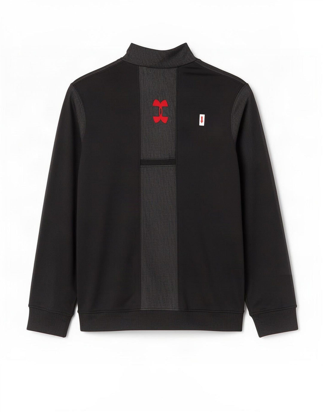 Under Armour Masculino Cold Gear Moletom Jumper Pequeno Preto Colorblock