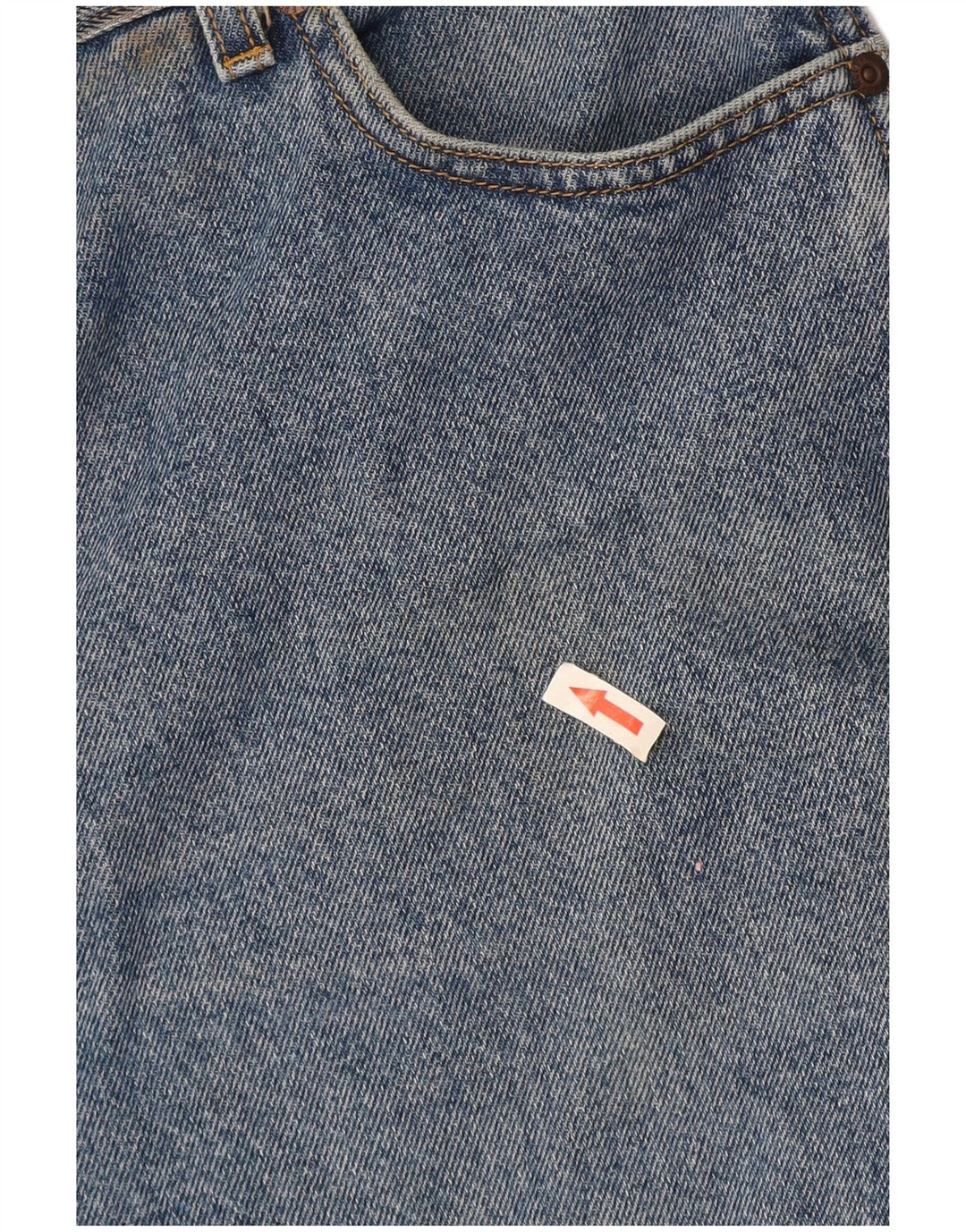 Wrangler masculino regular fit jeans reto W36 L32 algodão azul