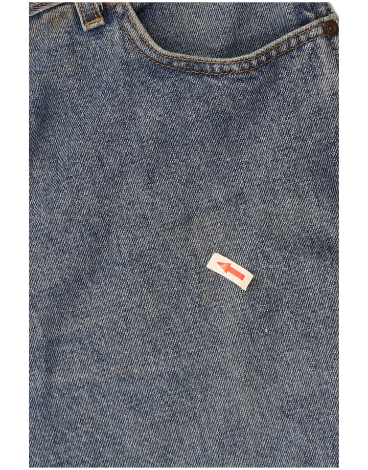 Wrangler masculino regular fit jeans reto W36 L32 algodão azul