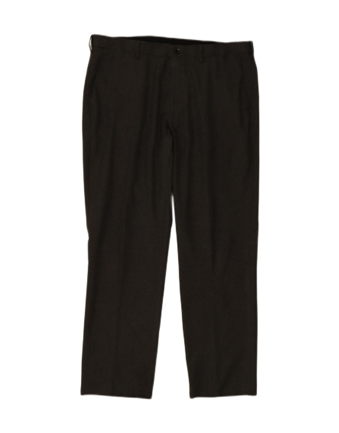 Calça masculina Marks & Spencer reta regular fit W38 L30 cinza