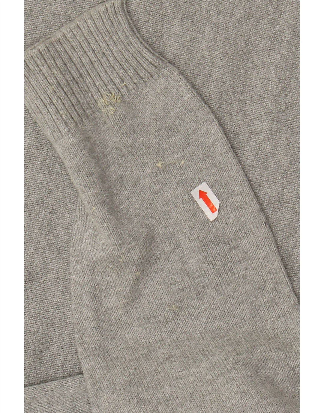 JACK & JONES Suéter masculino com gola redonda e algodão cinza médio