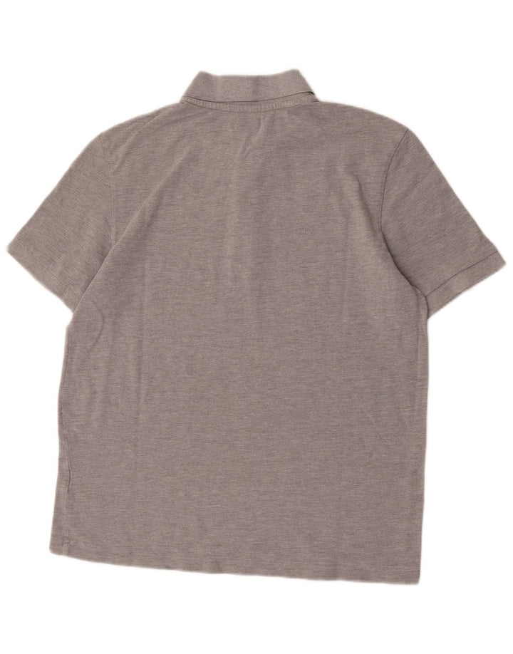 Camisa polo masculina Kappa grande cinza