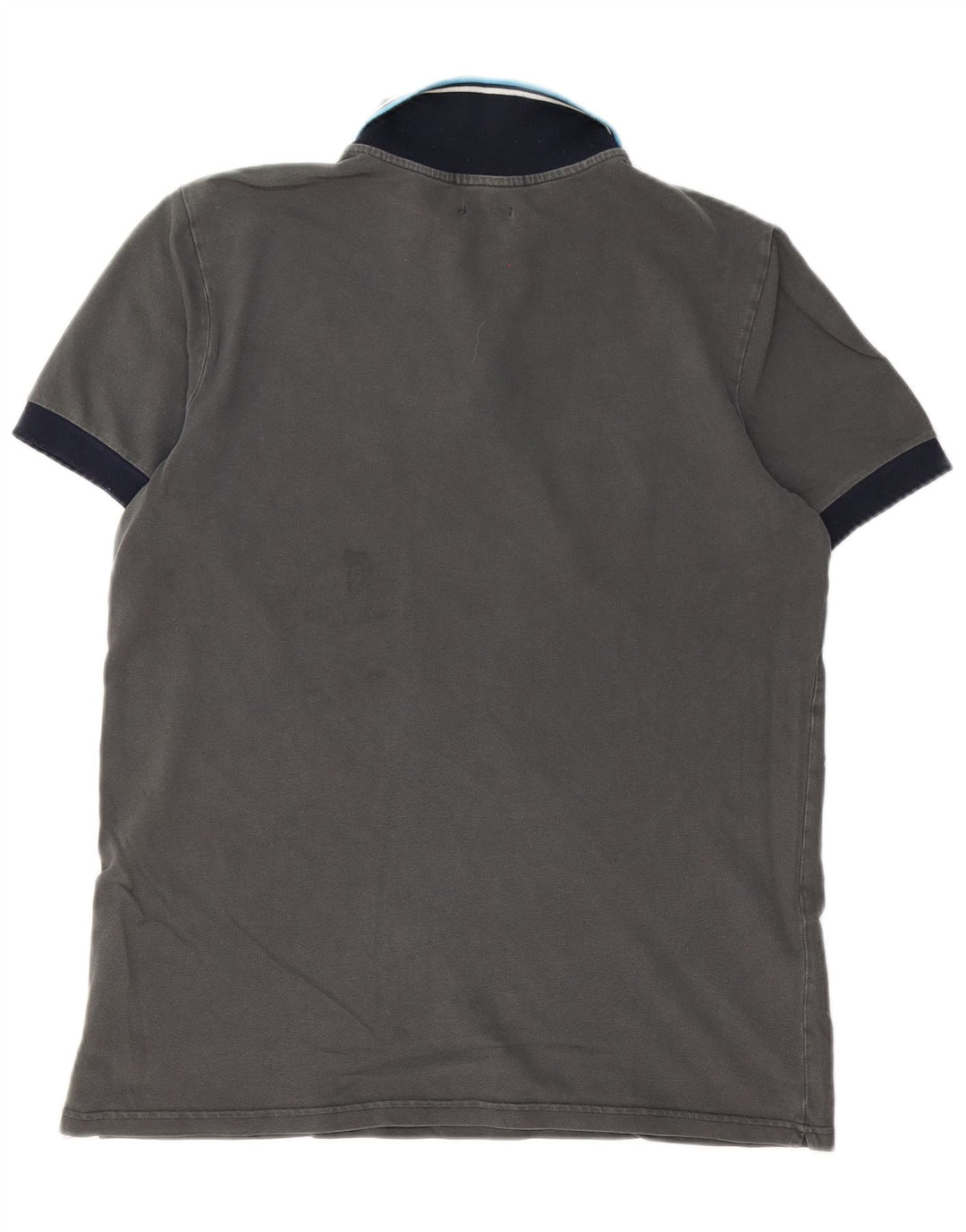 Camisa polo masculina Converse grande cinza clássica