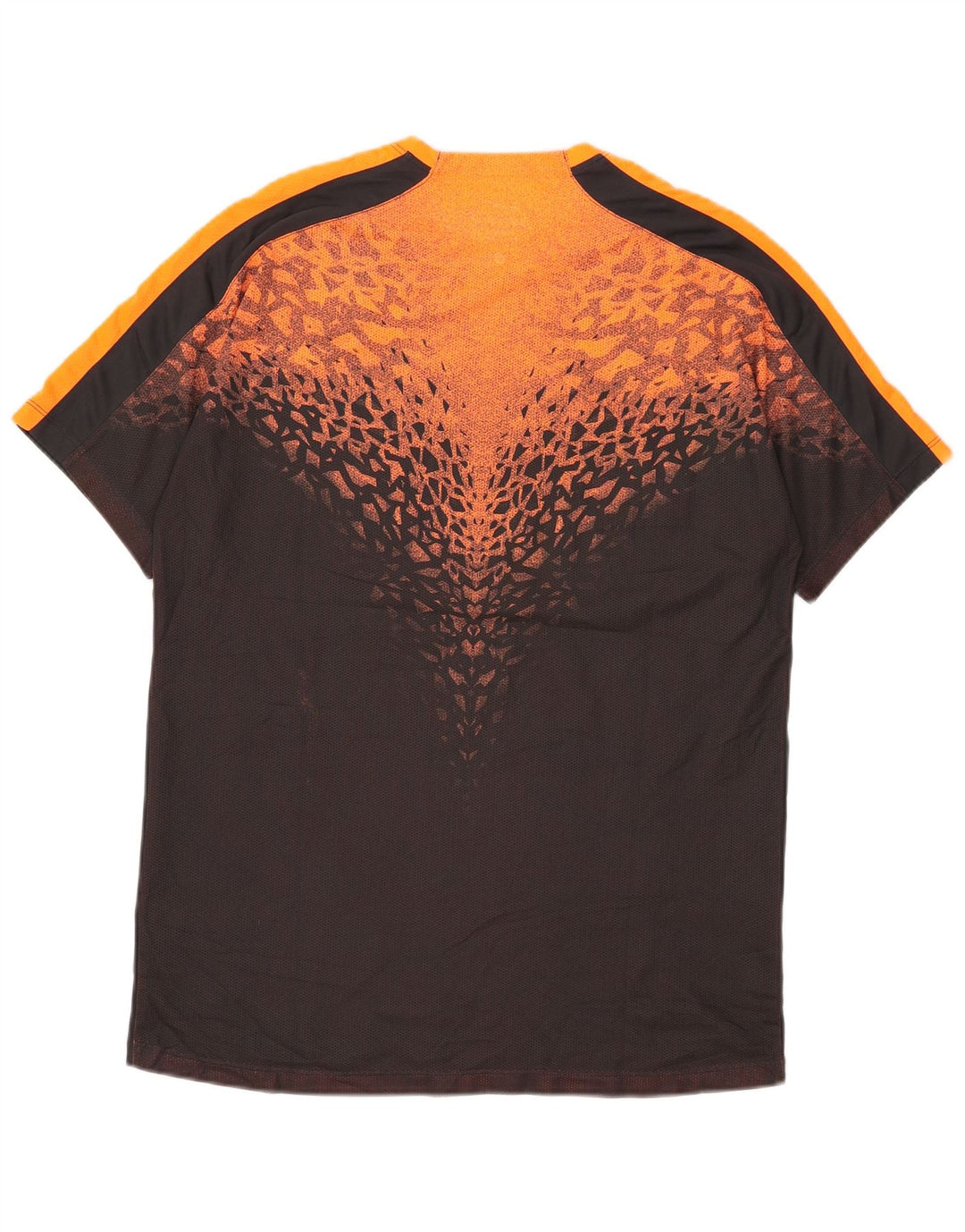 Camiseta masculina Nike Dri Fit Top grande bloco colorido preto