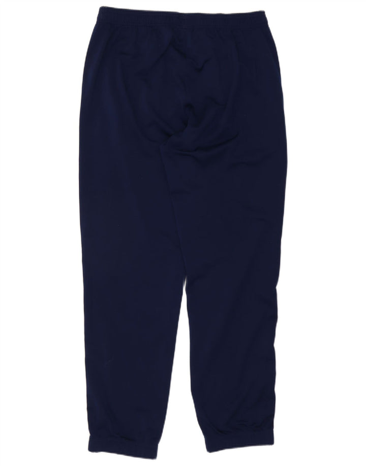 Calças de treino masculinas ADIDAS joggers grandes poliéster azul marinho