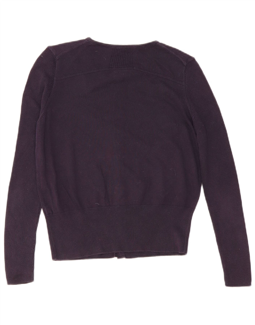 Suéter cardigã feminino Marks & Spencer Reino Unido 12 médio azul marinho
