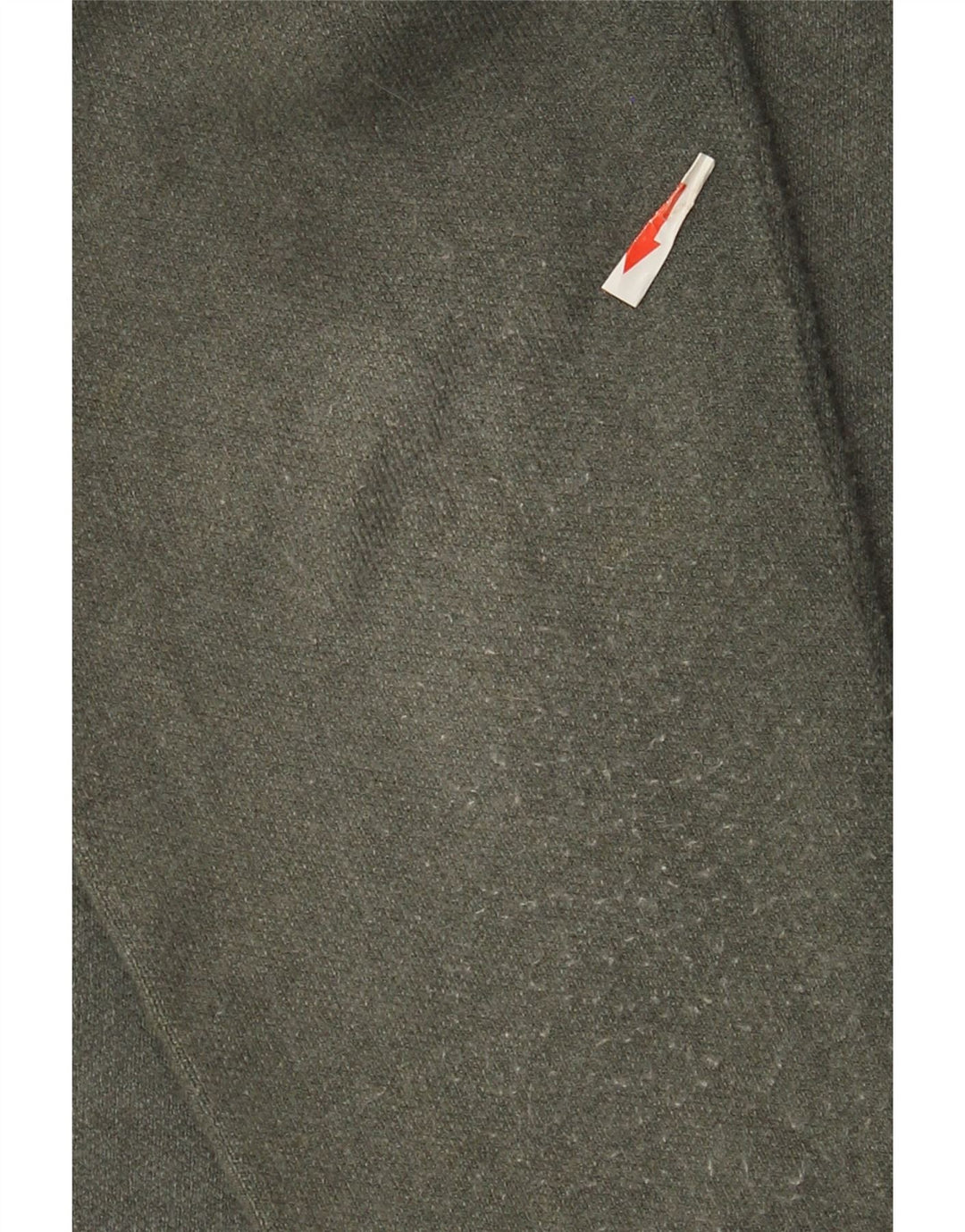 Suéter masculino Massimo Dutti com zíper e gola grande viscose cinza