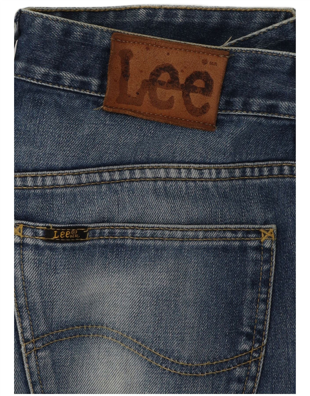 Calça jeans feminina Lee W32 L29 algodão azul