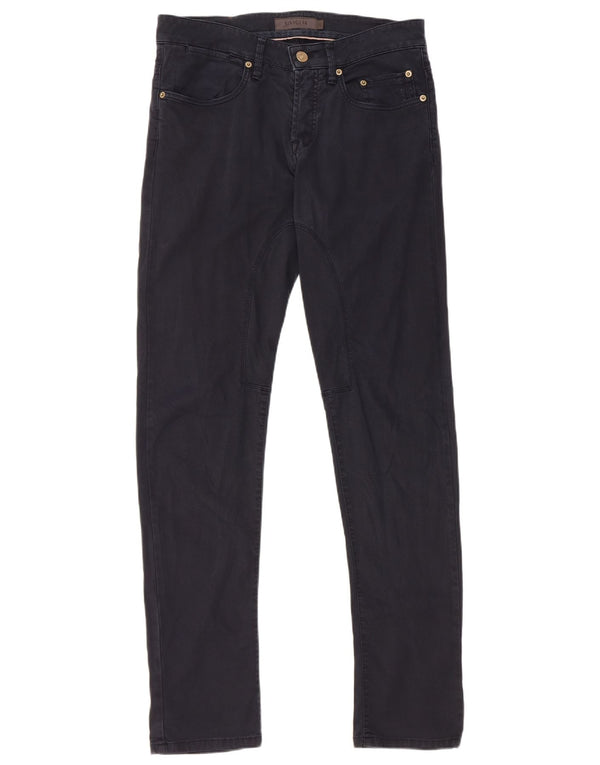 Calça casual skinny masculina SIVIGLIA W32 L33 algodão azul marinho
