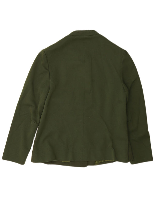 Jaqueta bomber feminina vintage UK 14 verde médio