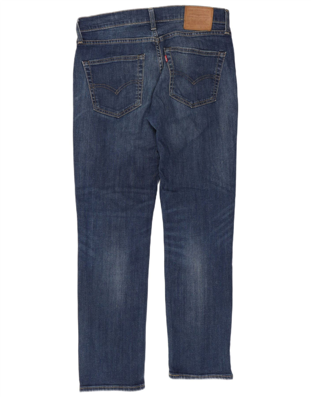 Levi's Masculino 511 Slim Jeans W32 L30 Azul Algodão