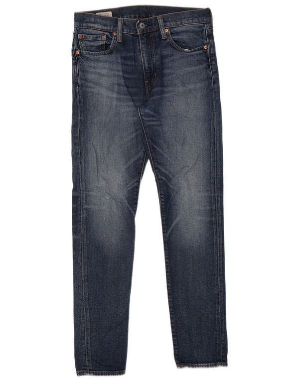 Levi's Masculino 512 Slim Tapered Jeans W30 L32 Azul Algodão