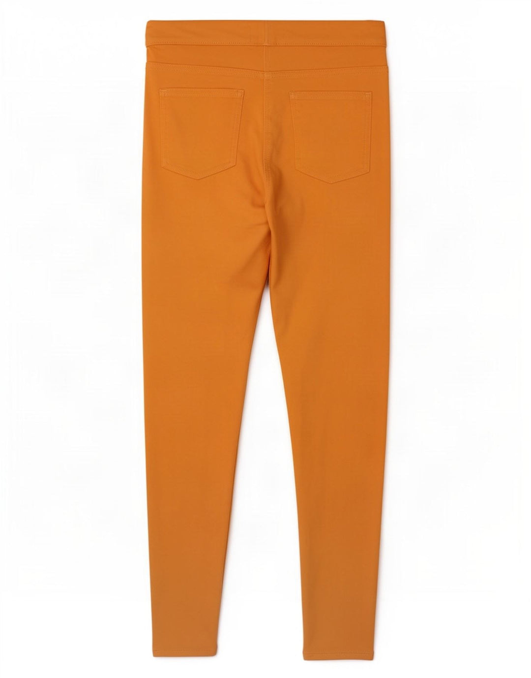 Marks & Spencer Jegging Jeans Feminino Reino Unido 12 Médio W30 L27 Algodão Laranja