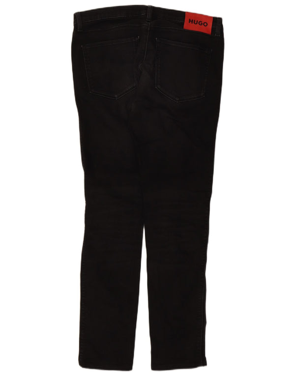 Hugo Boss Masculino Jeans Slim W33 L31 Algodão Preto