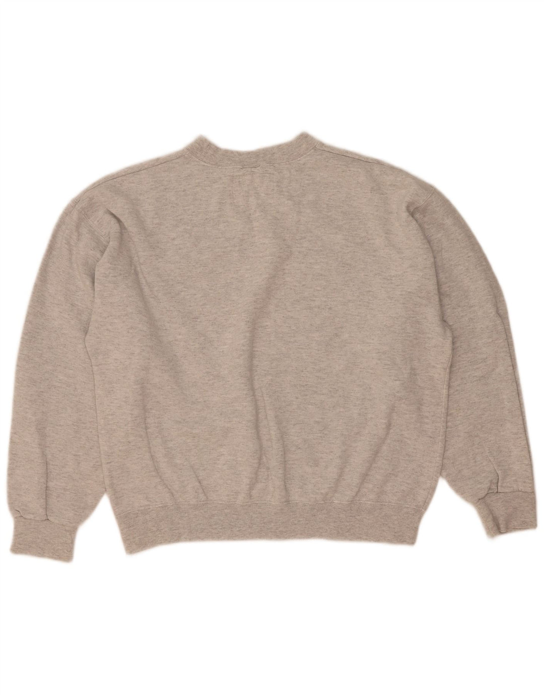 Jumper de moletom feminino grande Champion UK 16 grande cinza manchado