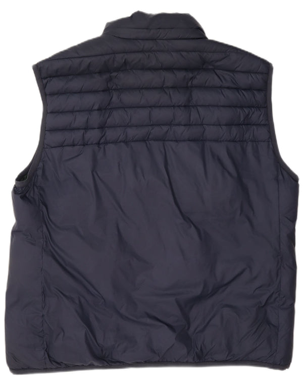 Colete acolchoado masculino Harmont & Blaine UK 42 XL azul marinho