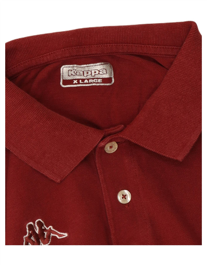 Camisa polo masculina Kappa XL Borgonha