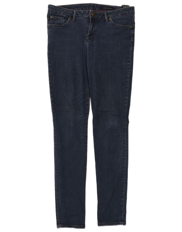 Jeans skinny feminino Tommy Hilfiger médio W30 L32 algodão azul marinho