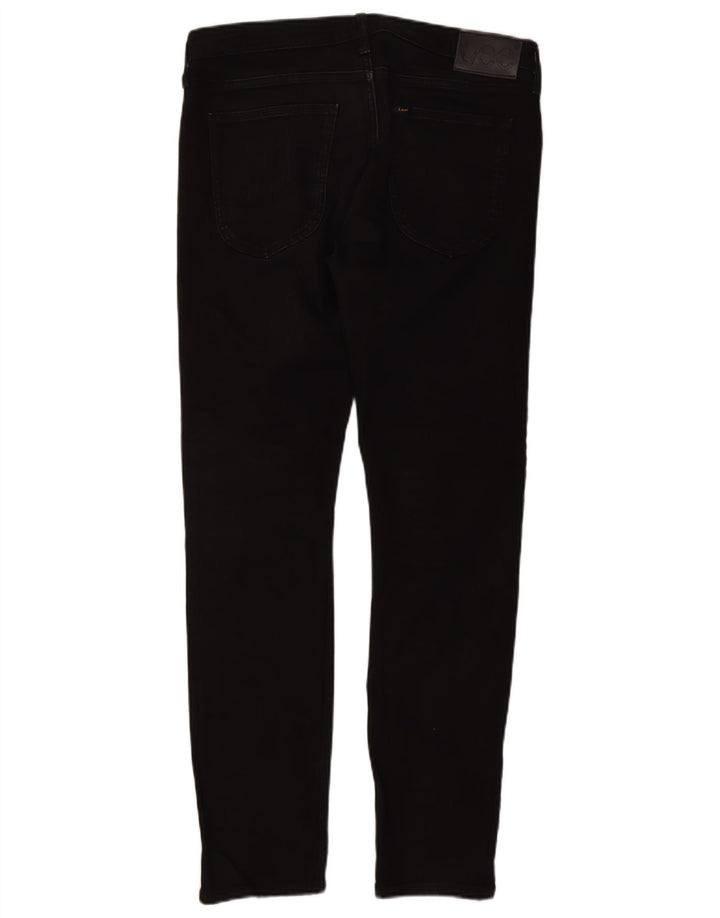 Lee Mens Luke Slim Jeans W33 L32 Algodão Preto