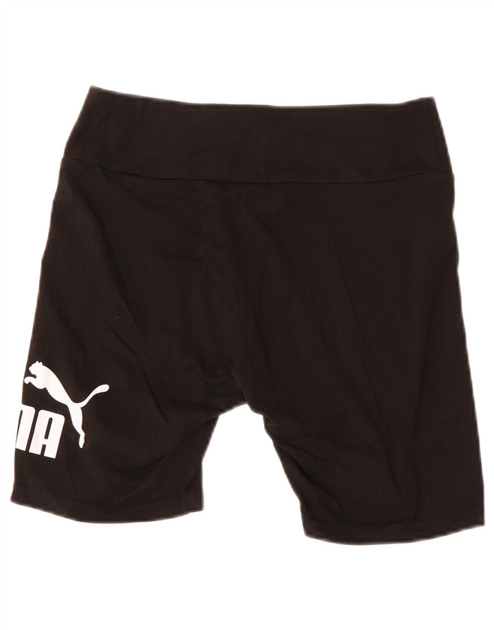Shorts esportivos gráficos femininos PUMA UK 12 médio preto