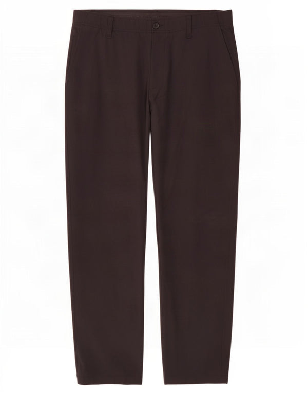 Under Armour Mens Slim Chino Calças W36 L32 Poliéster Preto