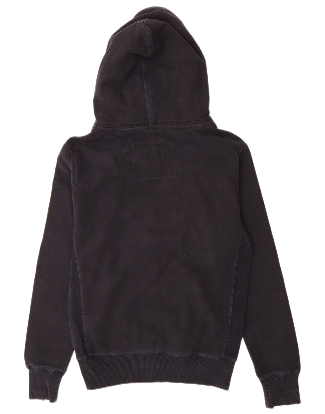 Suéter com capuz masculino Superdry médio azul marinho algodão