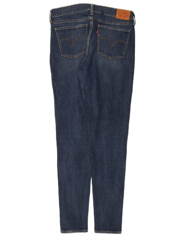 Calça jeans feminina Levi's 710 Super Skinny W30 L30 azul algodão