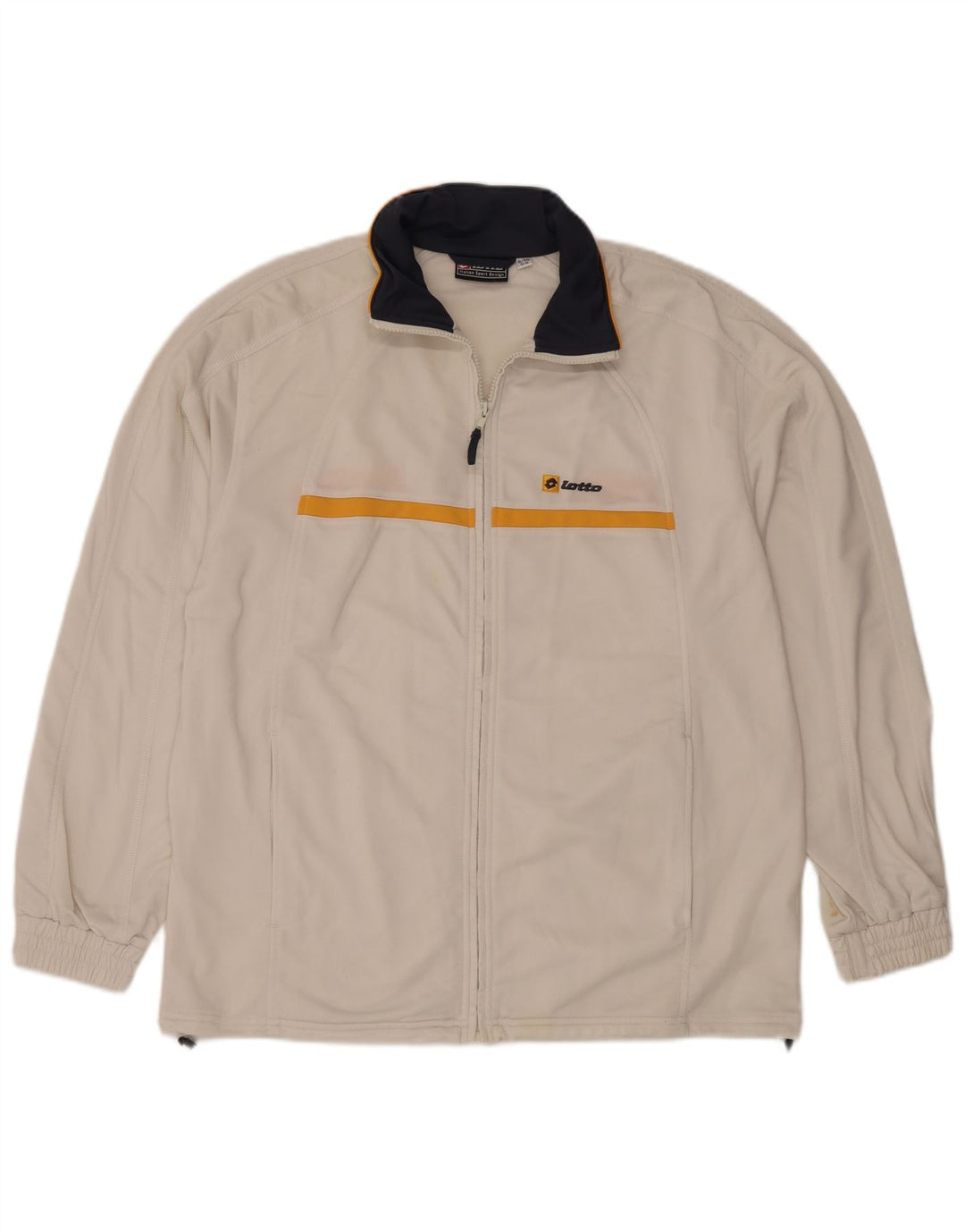 LOTTO Mens Treino Top Jaqueta XL Poliéster Branco