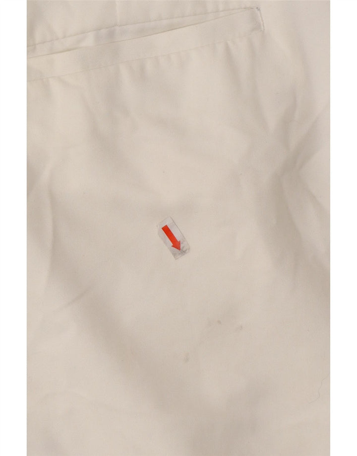 NIKE Mens Chino Shorts W38 XL White Polyester Vintage Nike and Second-Hand Nike from Messina Hembry 