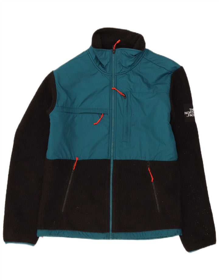 Jaqueta masculina de lã The North Face UK 38 poliéster colorblock preto médio