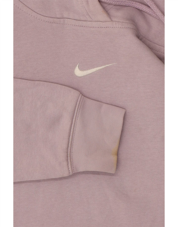 NIKE Mens Oversized Hoodie Jumper XS Purple Cotton Vintage Nike and Second-Hand Nike from Messina Hembry 