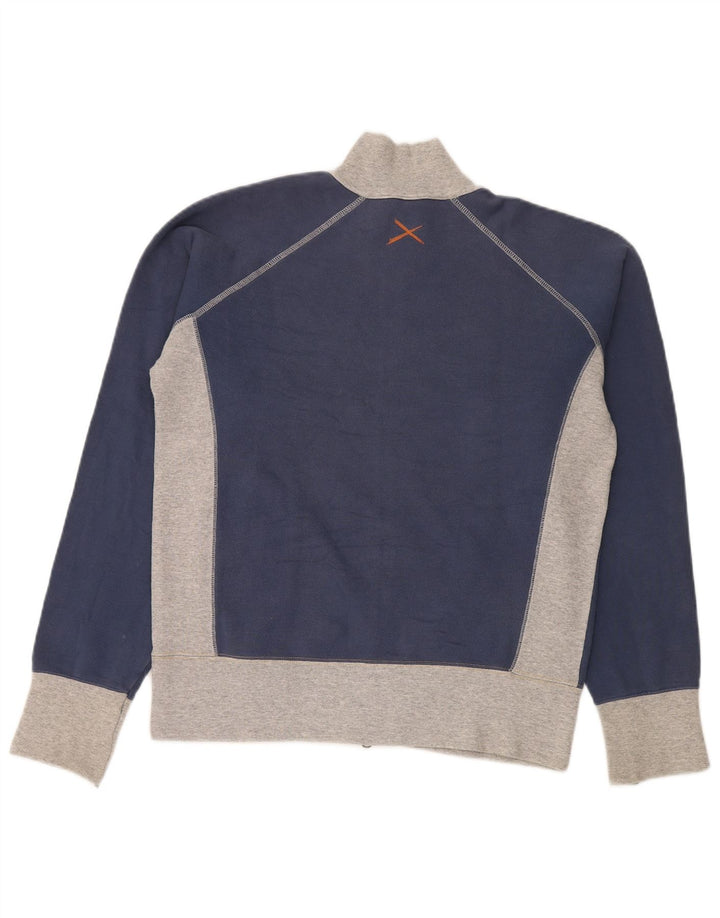 Lee Mens Treino Top Jaqueta Grande Algodão Colorblock Azul