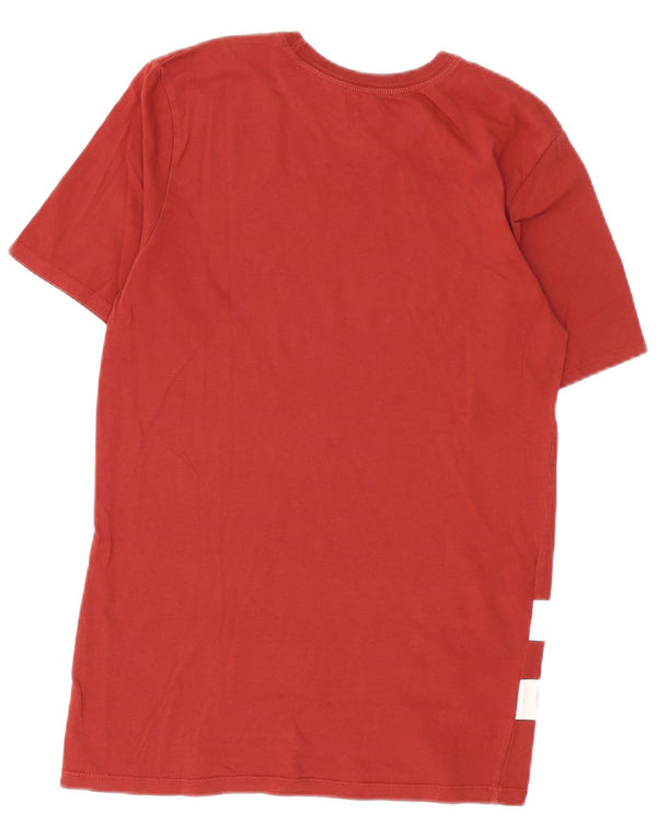 Camiseta Nike Masculina Athletic Cut Graphic Top Pequena Listrada Borgonha