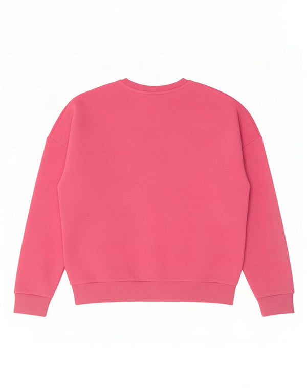 Suéter gráfico feminino Marks & Spencer 12-13 anos algodão rosa