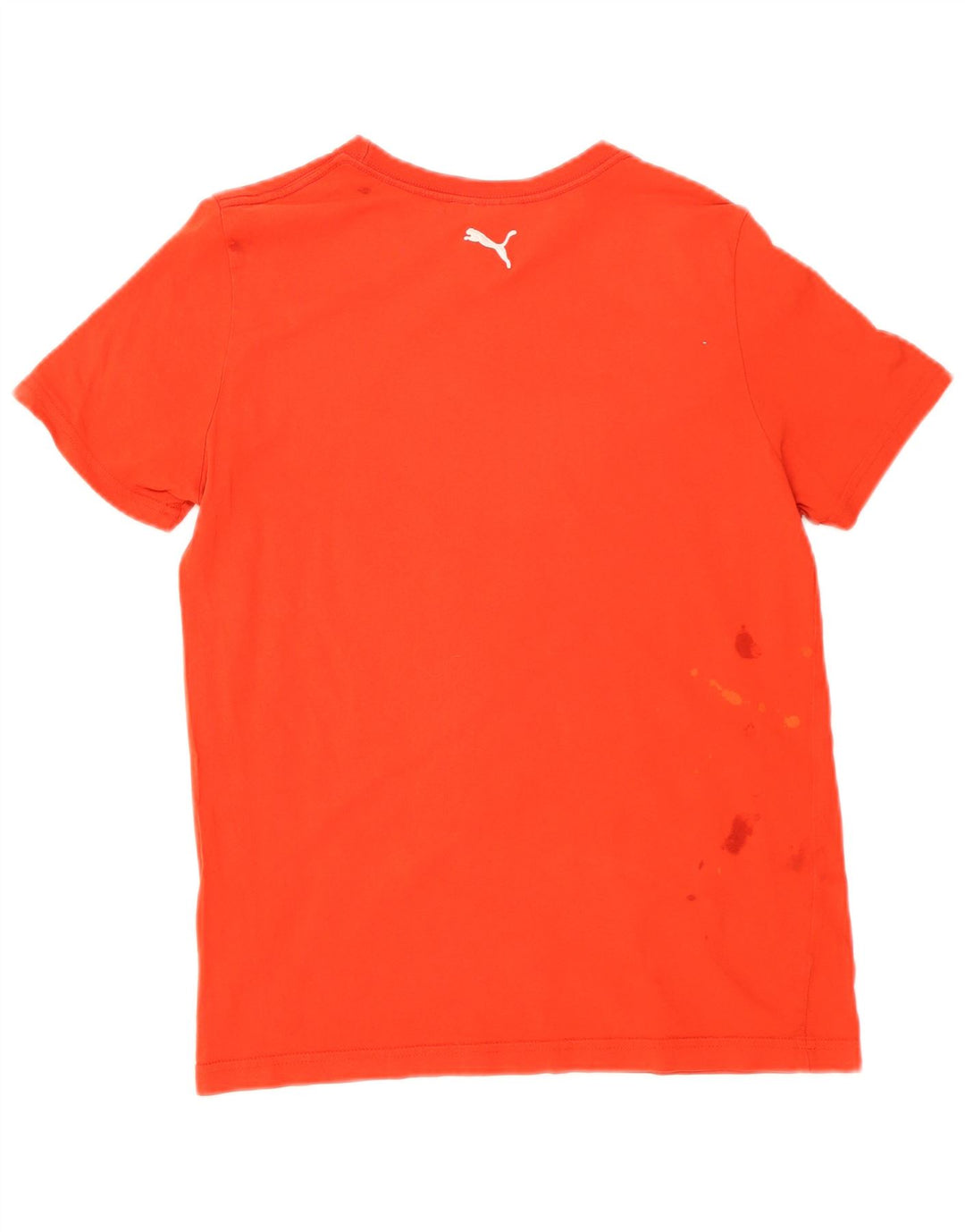 Puma Camiseta Masculina Graphic Top Médio Vermelho
