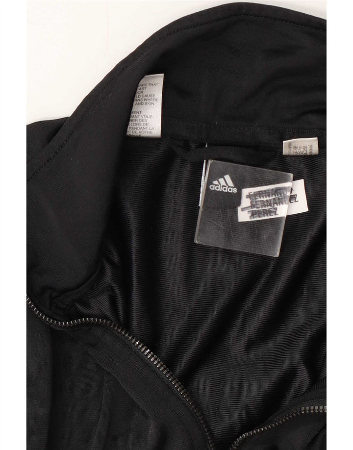 Jaqueta Adidas Masculina Treino Top Médio Preto Colorblock