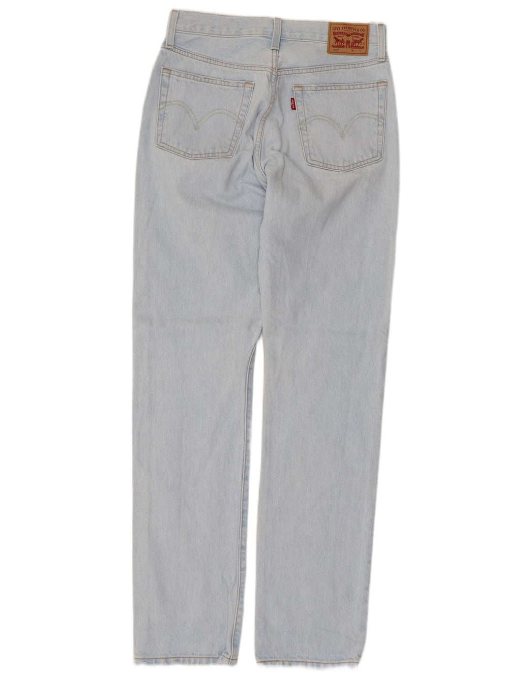 Calça jeans masculina Levi's 501 Straight W27 L32 azul algodão