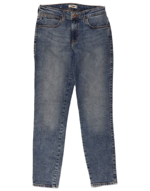Wrangler Jeans Skinny Feminino W28 L26 Azul Algodão